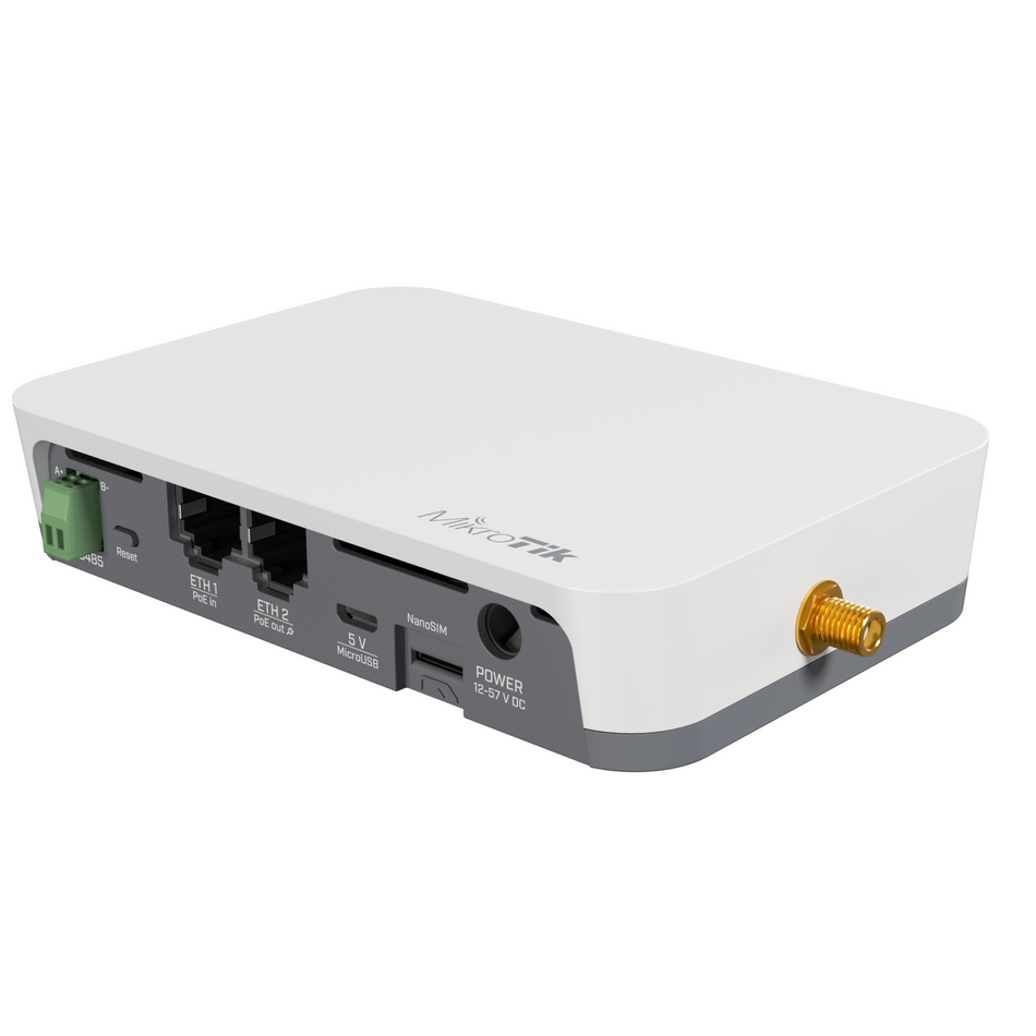 MikroTik KNOT LR8 Kit 863-870 MHz IoT Gateway Solution [RB924iR-2nD-BT5&BG77&R11e-LR8]