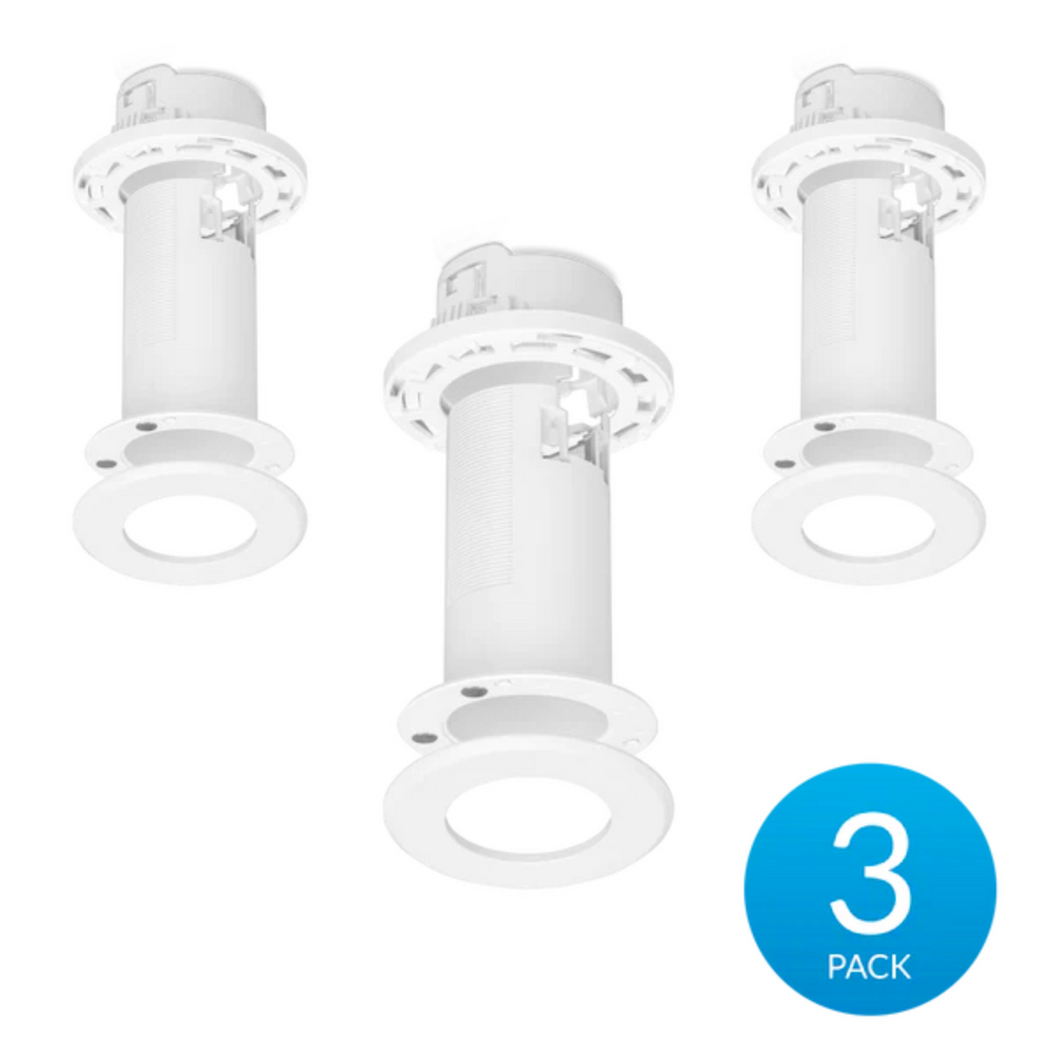 Ubiquiti Ceiling Mounts for UAP-FlexHD UniFi Access Point 3-Pack [FlexHD-CM-3]