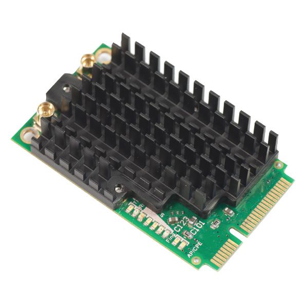 MikroTik 1000mW MiniPCIe Wireless Card (with 2 MMCX connectors) [R11e-2HPnD]