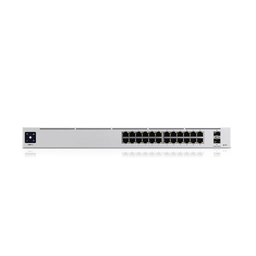 Ubiquiti UniFi 24-Port RJ45 2-Port SFP+ Gigabit Layer 3 Pro Switch [USW-Pro-24]